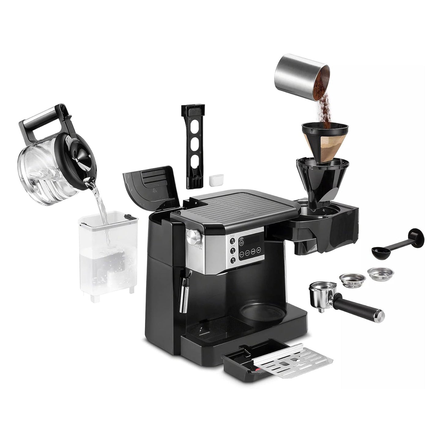 All-In-One Combination Coffee and Espresso Machine